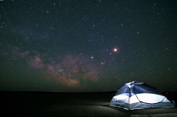 Light sky night star Photo