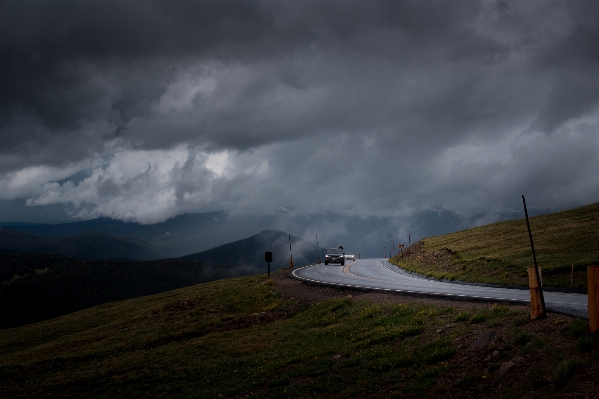 Nature horizon mountain cloud Photo