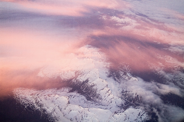 Horizon mountain snow winter Photo