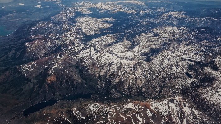 Zdjęcie Krajobraz rock góra śnieg