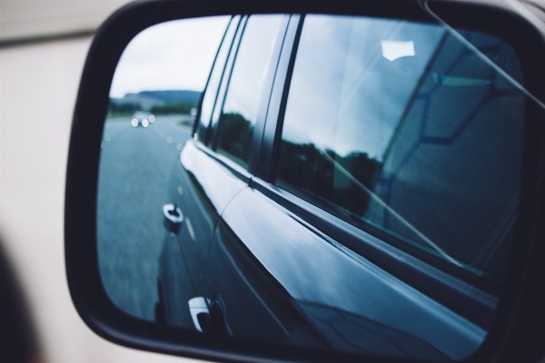 Car wheel window glass Photo