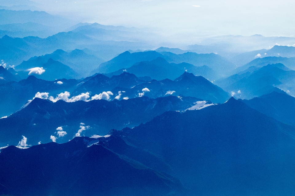 Berg wolke himmel gebirge
