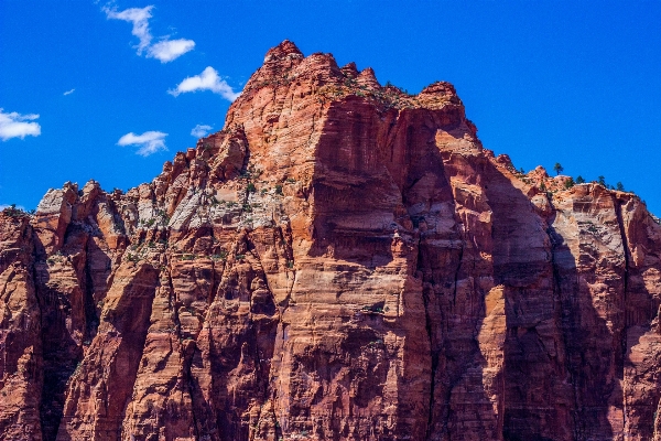 Rock mountain valley formation Photo