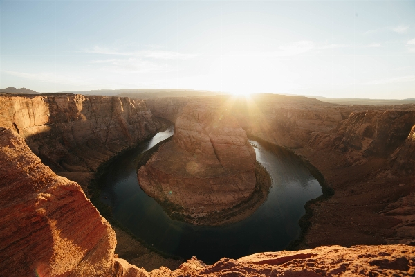 Landscape coast outdoor rock Photo