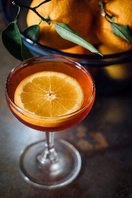 Plant fruit glass orange Photo