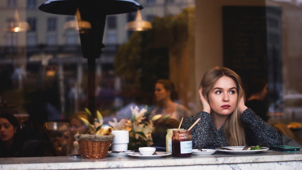 Kafe kadın restoran dişi