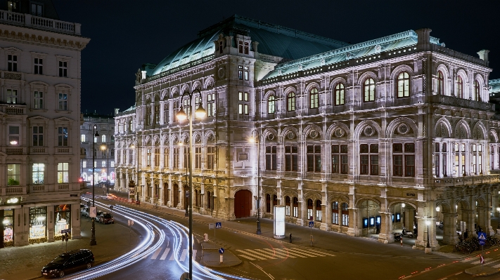 Architecture road street night Photo