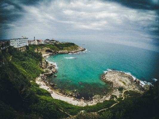 Beach sea coast rock Photo