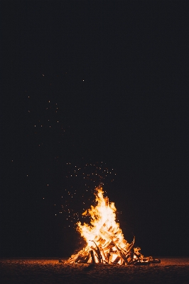 Foto Noche chispa - chispear fuego oscuridad
