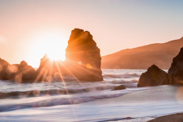 Beach landscape sea coast Photo