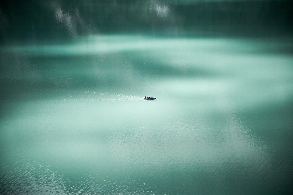 Sea water light cloud