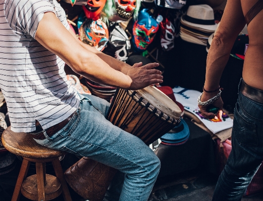 Hand person music musician Photo