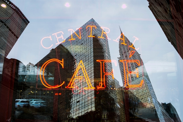 Cafe architecture window city Photo