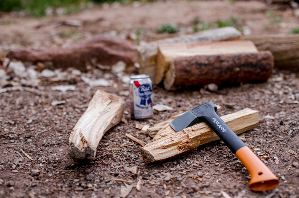 Wood tool log soil Photo