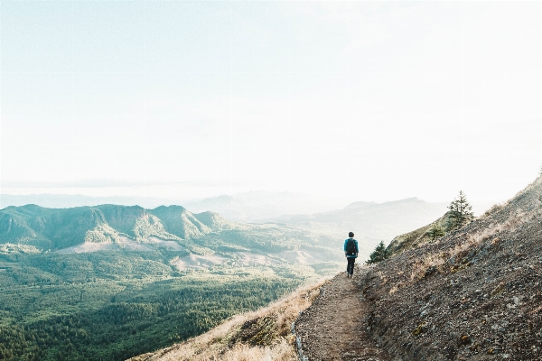 Walking mountain adventure range Photo