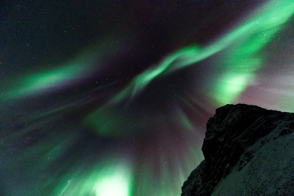 Lumière ciel atmosphère de nuit