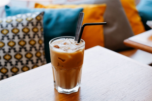 液体 コーヒー ガラス 食べ物 写真