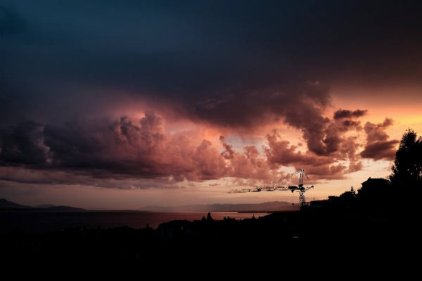 Sea horizon cloud sky Photo