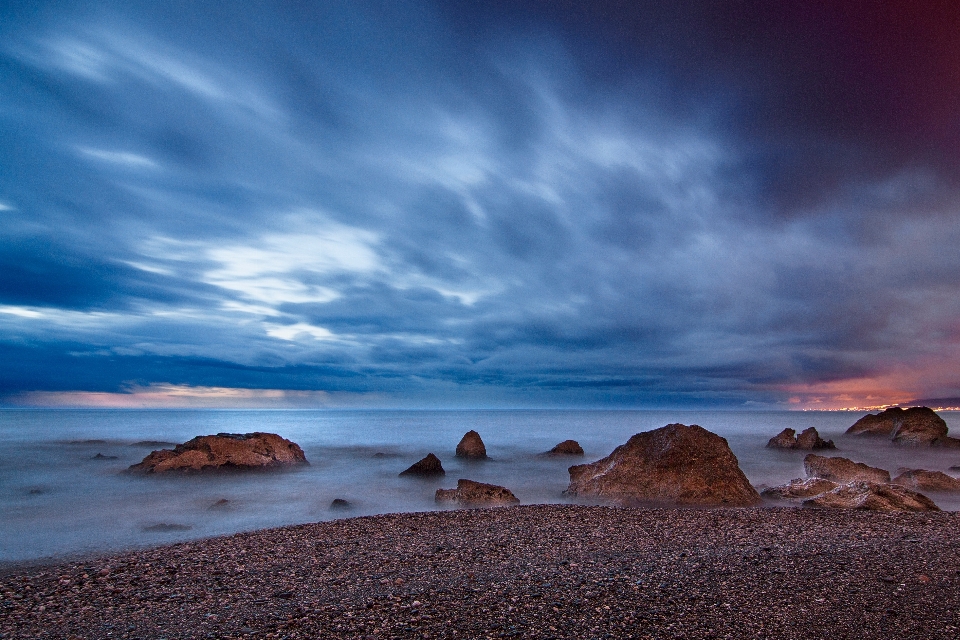 Plage paysage mer côte