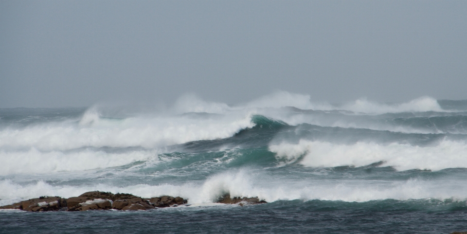 Plaża morze wybrzeże ocean