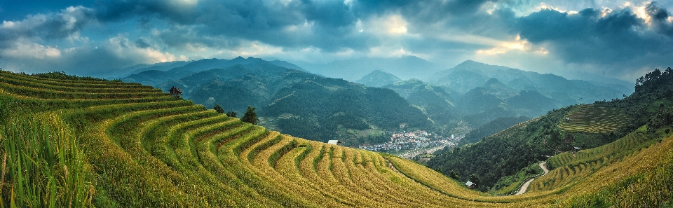 Paysage nature montagne lumière