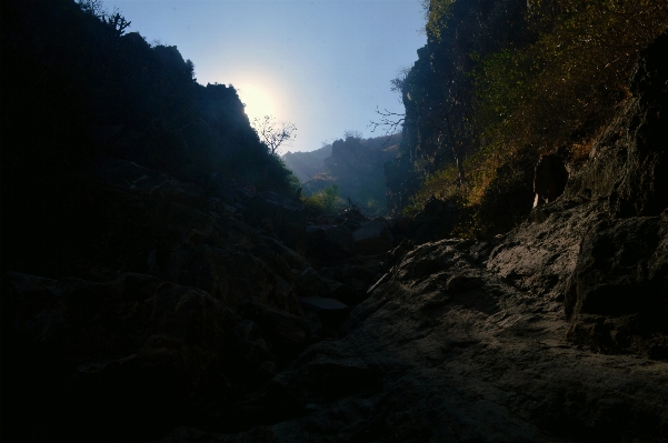 Foto Naturaleza montaña luz de sol valle