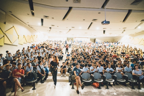 Auditorium crowd audience orchestra Photo