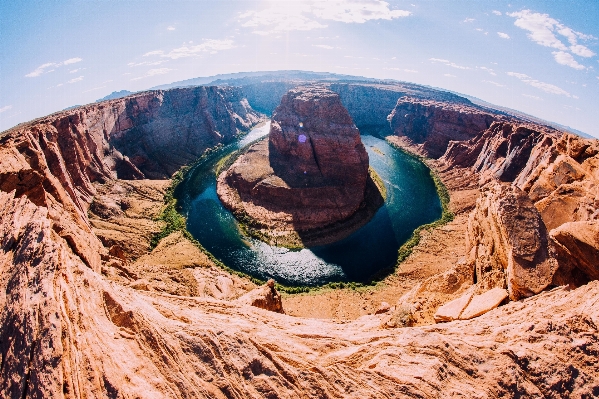 Landscape water rock mountain Photo