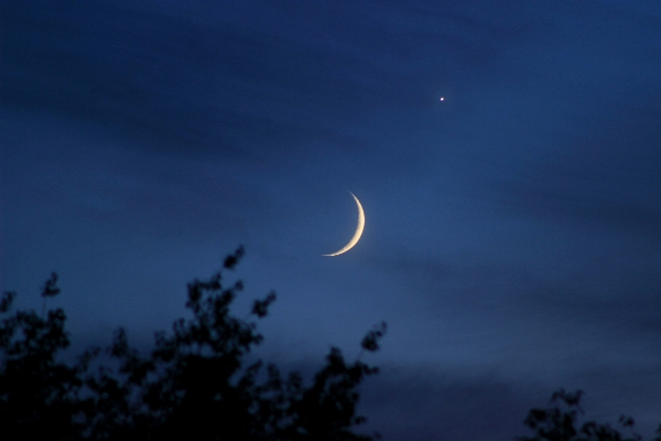 Foto Awan langit malam suasana