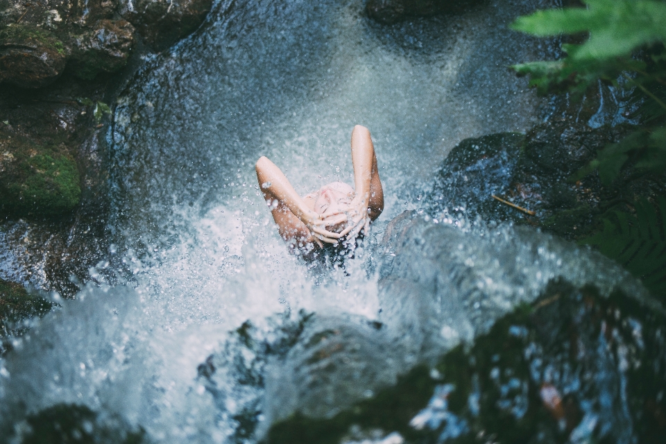 Wasser natur wasserfall tropfen