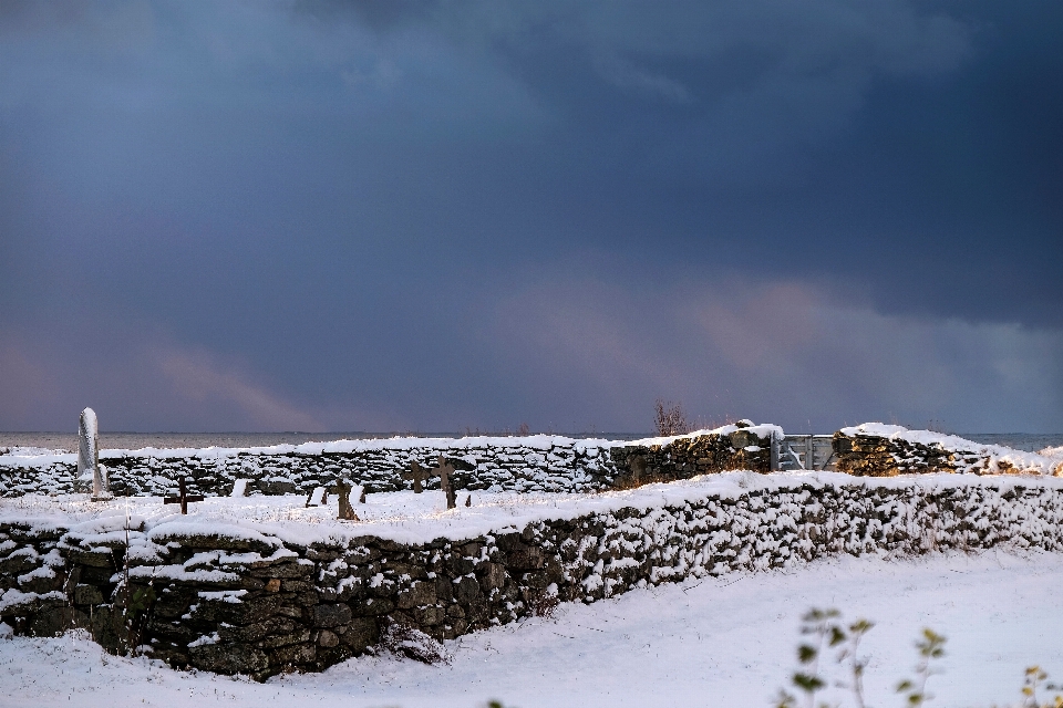 Landschaft berg schnee winter