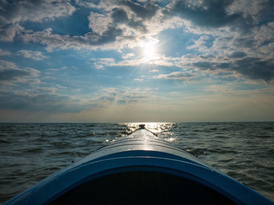 Meer ozean horizont wolke