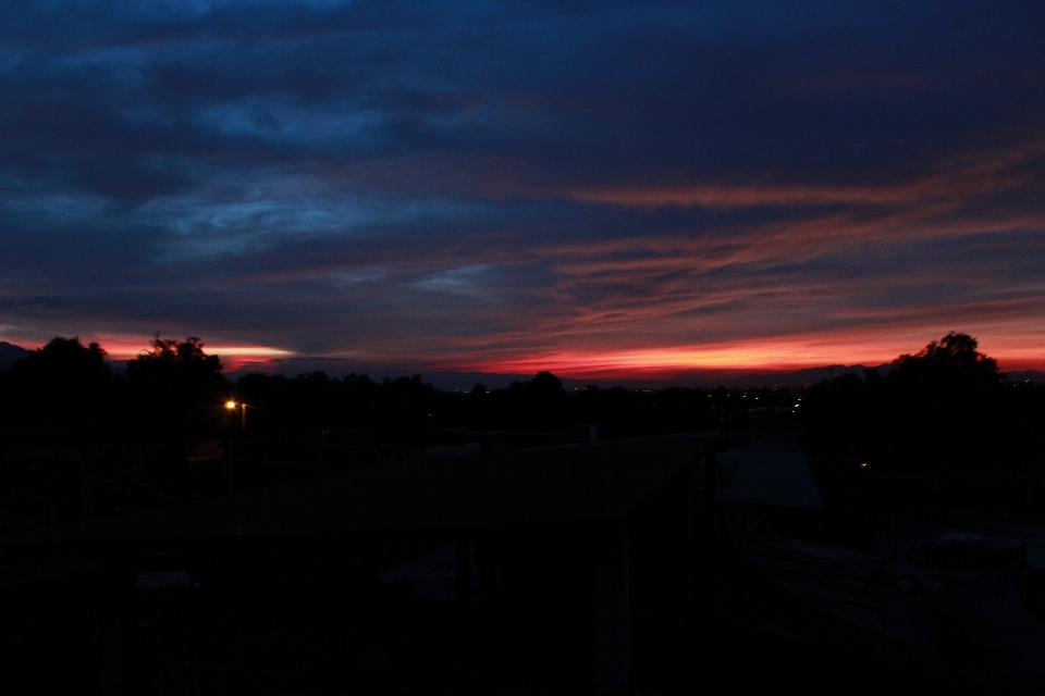 Horizont wolke himmel sonnenaufgang