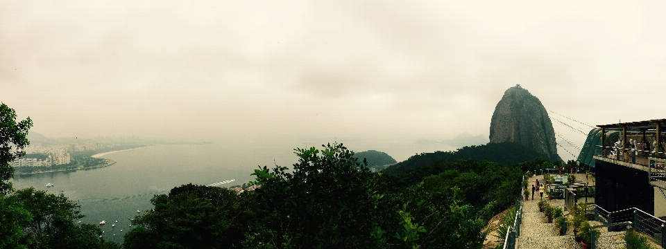 Landschaft horizont berg wolke