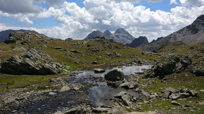 Zdjęcie Krajobraz rock pustynia
 pieszy