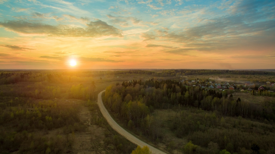 Paysage nature horizon le marais
