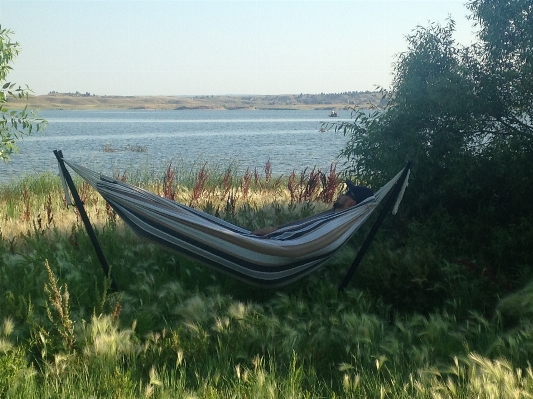 Boat hammock boating watercraft rowing Photo