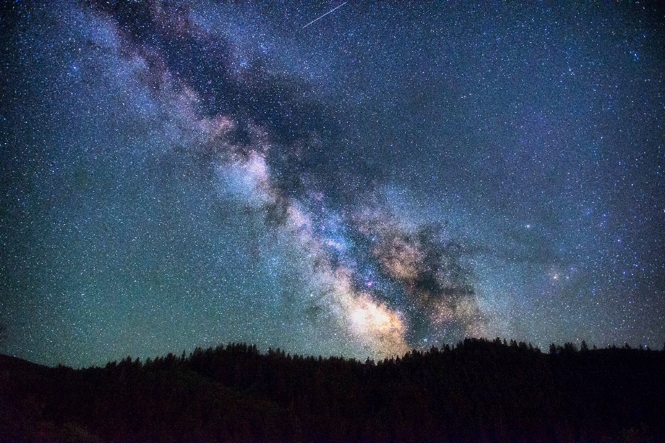 Cloud sky star milky way