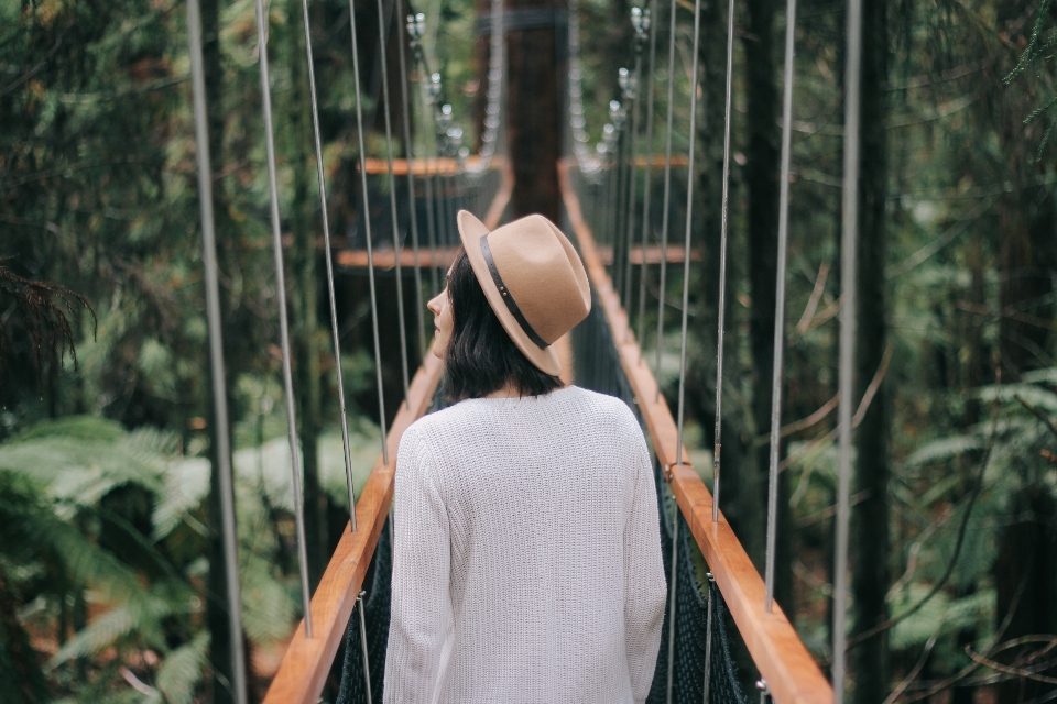 Hutan gadis wanita fotografi