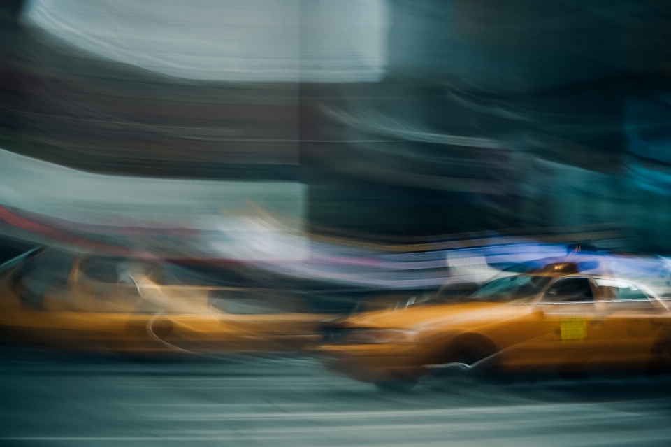 Blur wave atmosphere taxi