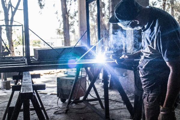 Tree glass metal welding Photo