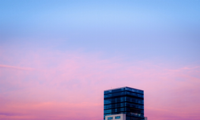 Horizon cloud sky sunrise Photo