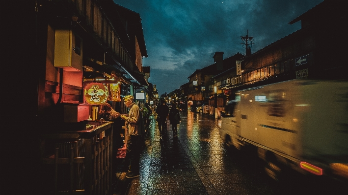 Light road street night Photo