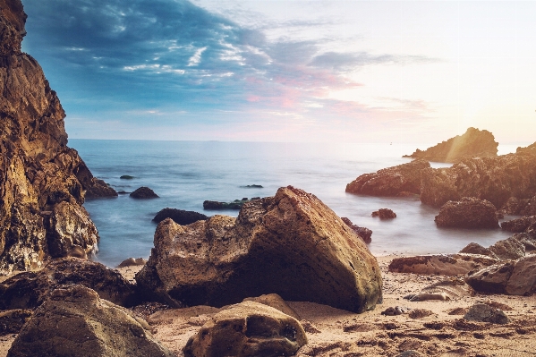 Beach landscape sea coast Photo