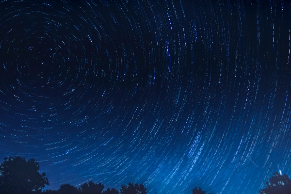 空 夜 星 雰囲気 写真