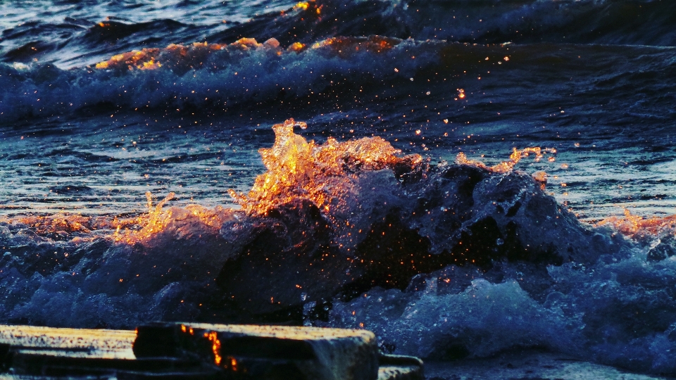 Mer côte océan vague