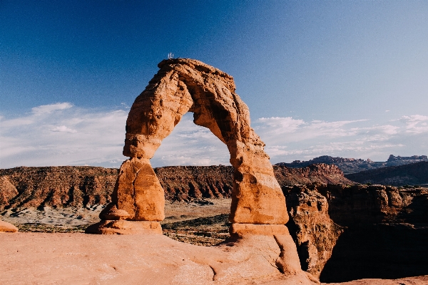 Landscape sand rock cloud Photo