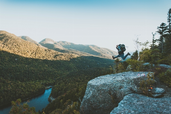 森 rock 山 冒険 写真