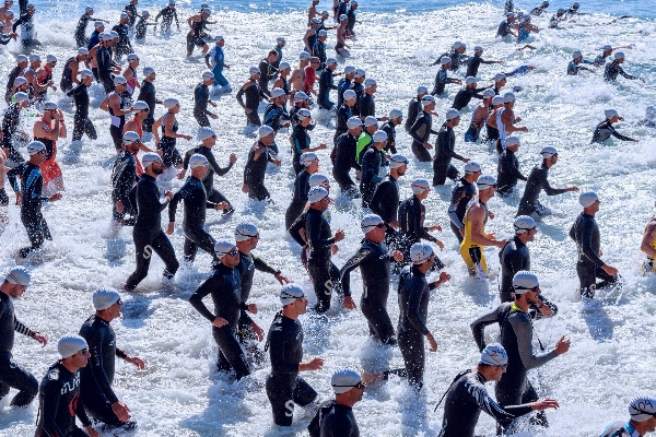 Snow people winter sport team Photo