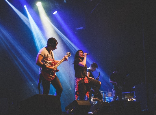 Musik licht gitarre konzert Foto